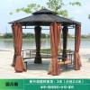Picture of Portable Aluminium Four-Corner Gazebo Sun Shade Tent, Minimalist Balcony and Garden