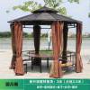 Picture of Portable Aluminium Four-Corner Gazebo Sun Shade Tent, Minimalist Balcony and Garden