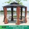 Picture of Portable Aluminium Four-Corner Gazebo Sun Shade Tent, Minimalist Balcony and Garden