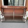 Picture of Outdoor Kindergarten Equipment Storage Cabinet, Waterproof Toy and Ride-On Storage Shed with Canopy Shelf
