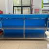 Picture of Outdoor Kindergarten Equipment Storage Cabinet, Waterproof Toy and Ride-On Storage Shed with Canopy Shelf