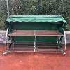 Picture of Outdoor Kindergarten Equipment Storage Cabinet, Waterproof Toy and Ride-On Storage Shed with Canopy Shelf