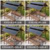 Picture of Outdoor Double Roof Gazebo with Polycarbonate Panels, Garden Patio Sun Shelter