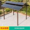 Picture of Outdoor Double Roof Gazebo with Polycarbonate Panels, Garden Patio Sun Shelter
