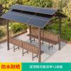Picture of Outdoor Double Roof Gazebo with Polycarbonate Panels, Garden Patio Sun Shelter