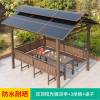Picture of Outdoor Double Roof Gazebo with Polycarbonate Panels, Garden Patio Sun Shelter