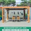 Picture of New Chinese Style Electric Louvred Aluminium Gazebo, Rotating Louvre Roof, Villa Pergola