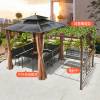 Picture of Pergola Sun Shelter for Villa Garden, Terrace and Rooftop, Outdoor Leisure Gazebo