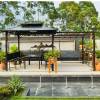 Picture of Pergola Sun Shelter for Villa Garden, Terrace and Rooftop, Outdoor Leisure Gazebo