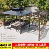 Picture of Pergola Sun Shelter for Villa Garden, Terrace and Rooftop, Outdoor Leisure Gazebo
