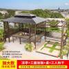 Picture of Pergola Sun Shelter for Villa Garden, Terrace and Rooftop, Outdoor Leisure Gazebo