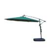 Picture of Solar LED Banana Cantilever Umbrella, Outdoor Patio Sun Umbrella for Villa Garden