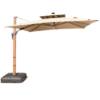 Picture of Commercial Large Outdoor Roman Umbrella Canopy for Garden, Beach and Market Stalls