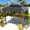 Picture of Outdoor Pergola Gazebo Rain and Sun Shelter for Villa Garden, Terrace and Rooftop