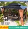 Picture of Outdoor Pergola Gazebo Rain and Sun Shelter for Villa Garden, Terrace and Rooftop