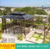 Picture of Outdoor Pergola Gazebo Rain and Sun Shelter for Villa Garden, Terrace and Rooftop