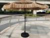 Picture of Outdoor Faux Straw Thatch Centre Pole Umbrella, Iron Frame, for Patio Tables and Chairs