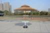 Picture of Outdoor Faux Straw Thatch Centre Pole Umbrella, Iron Frame, for Patio Tables and Chairs