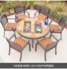 Picture of European Style Cast Aluminium Outdoor Table and Chair Set for Balcony and Garden