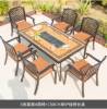 Picture of European Style Cast Aluminium Outdoor Table and Chair Set for Balcony and Garden