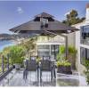 Picture of Outdoor Garden Gazebo, Sun Shade Canopy for Villa Terrace and Rooftop, Simple Wrought Iron Pavilion