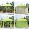 Picture of Outdoor Hexagonal Garden Gazebo Pavilion, Marquee Tent Style