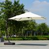 Picture of Outdoor Double Curved Arm Columbus Style Patio Umbrella for Garden and Beach