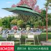 Picture of Sun Protection Roman Patio Umbrella, Large Outdoor Shade for Terrace, Garden and Balcony