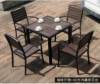 Picture of Wood Plastic Composite Outdoor Table and Chair Set, Treated Timber, Waterproof Patio Furniture