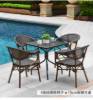 Picture of Mesh Fabric Rattan Outdoor Chair and Coffee Table Set for Garden, Patio and Balcony