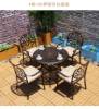 Picture of Cast Aluminium Outdoor Table and Chair Set for Terrace, Balcony and Garden