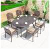 Picture of Cast Aluminium Outdoor Table and Chair Set, Waterproof and Sun-Resistant, Garden Patio