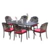 Picture of Cast Aluminium Outdoor Table and Chair Set, Waterproof and Sun-Resistant, Garden Patio