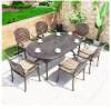 Picture of Cast Aluminium Outdoor Table and Chair Set, Waterproof and Sun-Resistant, Garden Patio