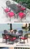 Picture of Cast Aluminium Outdoor Table and Chair Set, Waterproof and Sun-Resistant, Garden Patio