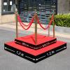 Picture of Outdoor Sentry Post Umbrella, Guard Booth Sun Shade, Roman Umbrella for Property Entrances