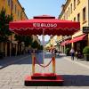 Picture of Outdoor Sentry Post Umbrella, Guard Booth Sun Shade, Roman Umbrella for Property Entrances