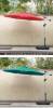 Picture of Outdoor Banana Cantilever Umbrella, Large Patio and Beach Sun Umbrella for Market Stalls