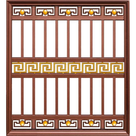 Picture of Welded Aluminium Window Security Grille, DIY Install, Child Safety Guard for Bay Windows