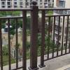 Picture of Stair Handrail Newel Post, Large Zinc Steel Aluminium Alloy Base Post for Balcony Railing