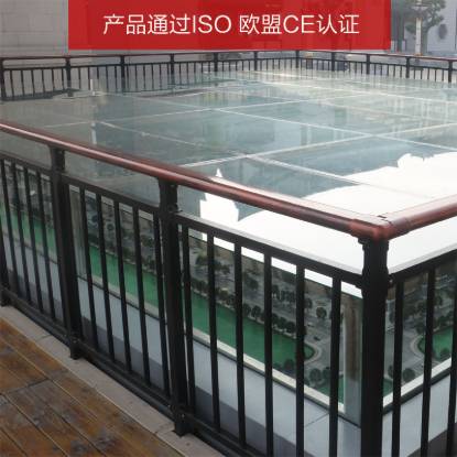 博盾楼梯护栏扶手阳台护栏室外不锈钢锌钢栏杆室内铝合金玻璃护栏
