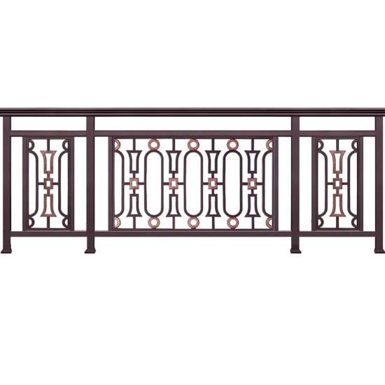Picture of Aluminium Alloy Balcony Railing for Estate Villa Stair Handrail, Zinc Steel Balustrade, Outdoor Aluminium Fencing