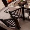 Picture of Aluminium Alloy Stair Handrail, Balcony Balustrade for Loft, Villa Indoor Corridor Zinc Steel Guard Rail