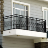 Picture of Zinc Steel Balcony Railing, Stair Handrail Balustrade, Vintage Iron Fence, Assembled Fencing