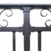 Picture of Zinc Steel Balcony Railing, Stair Handrail Balustrade, Vintage Iron Fence, Assembled Fencing