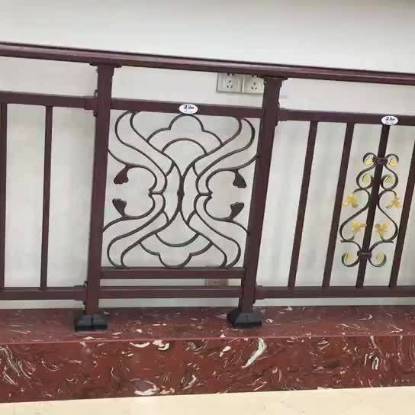 Picture of Aluminium Alloy Balcony Railing, Wrought Iron, Zinc Steel and Stainless Steel Stair Handrail, Outdoor Fence