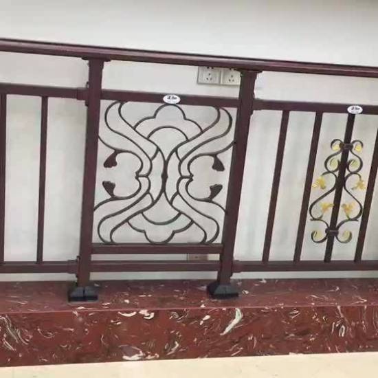 Picture of Aluminium Alloy Balcony Railing, Wrought Iron, Zinc Steel and Stainless Steel Stair Handrail, Outdoor Fence