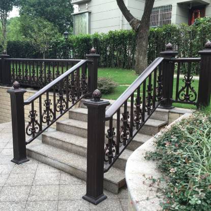 Picture of Aluminium Alloy Fence, Villa Garden Railing, Aluminium Boundary Wall Fencing, European Style Outdoor