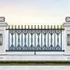Picture of Aluminium Alloy Fence, Villa Garden Railing, Aluminium Boundary Wall Fencing, European Style Outdoor