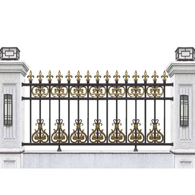 Aluminium Alloy Boundary Wall Railing, Outdoor Garden Fence, Chinese Style Villa Courtyard Fence